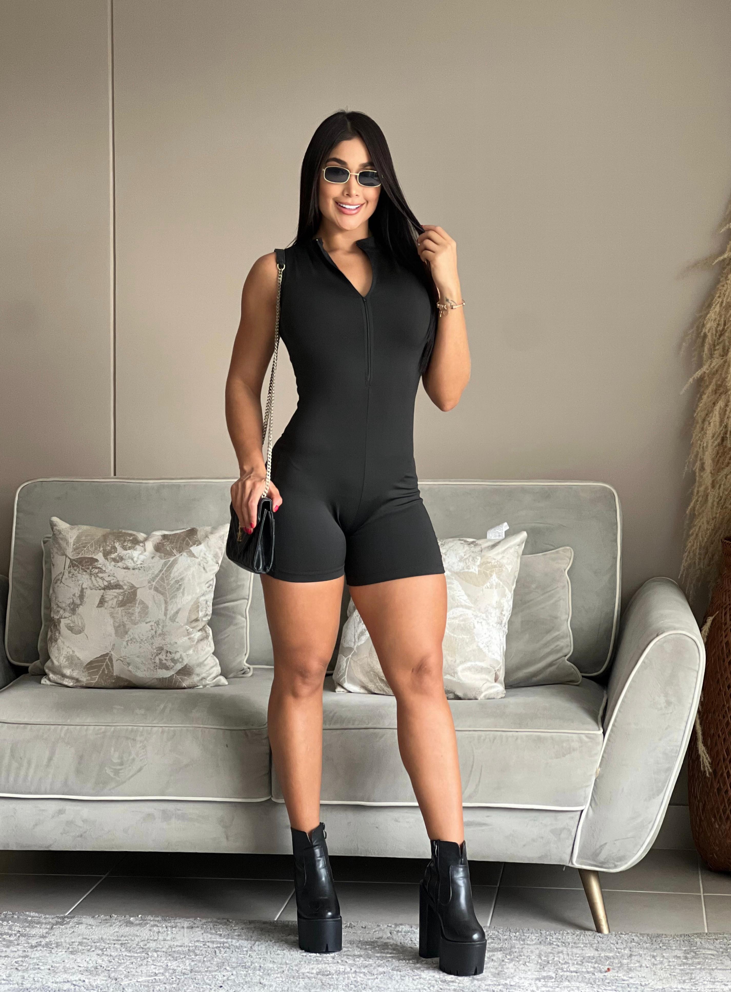 ENTERIZO CORTO PLUX - MANGA SIZA